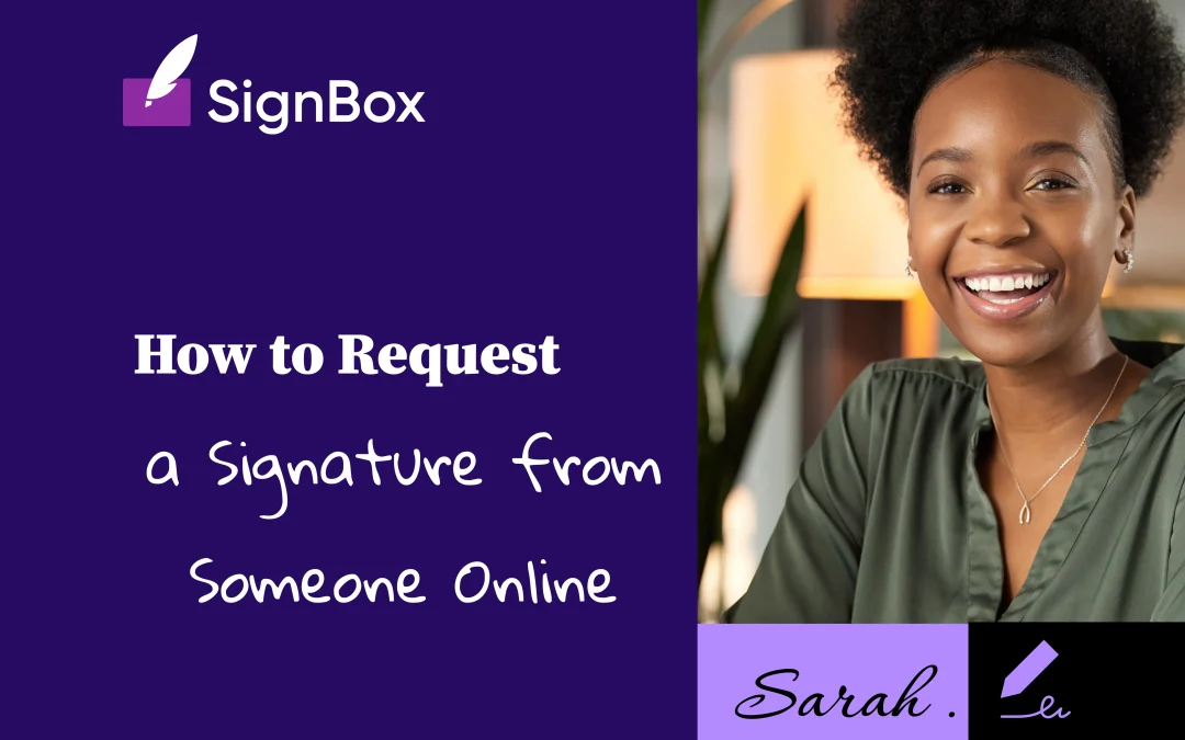 How to Request a Signature from Someone Online